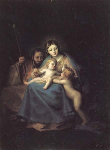 Francisco de goya y Lucientes The Holy Family oil painting picture